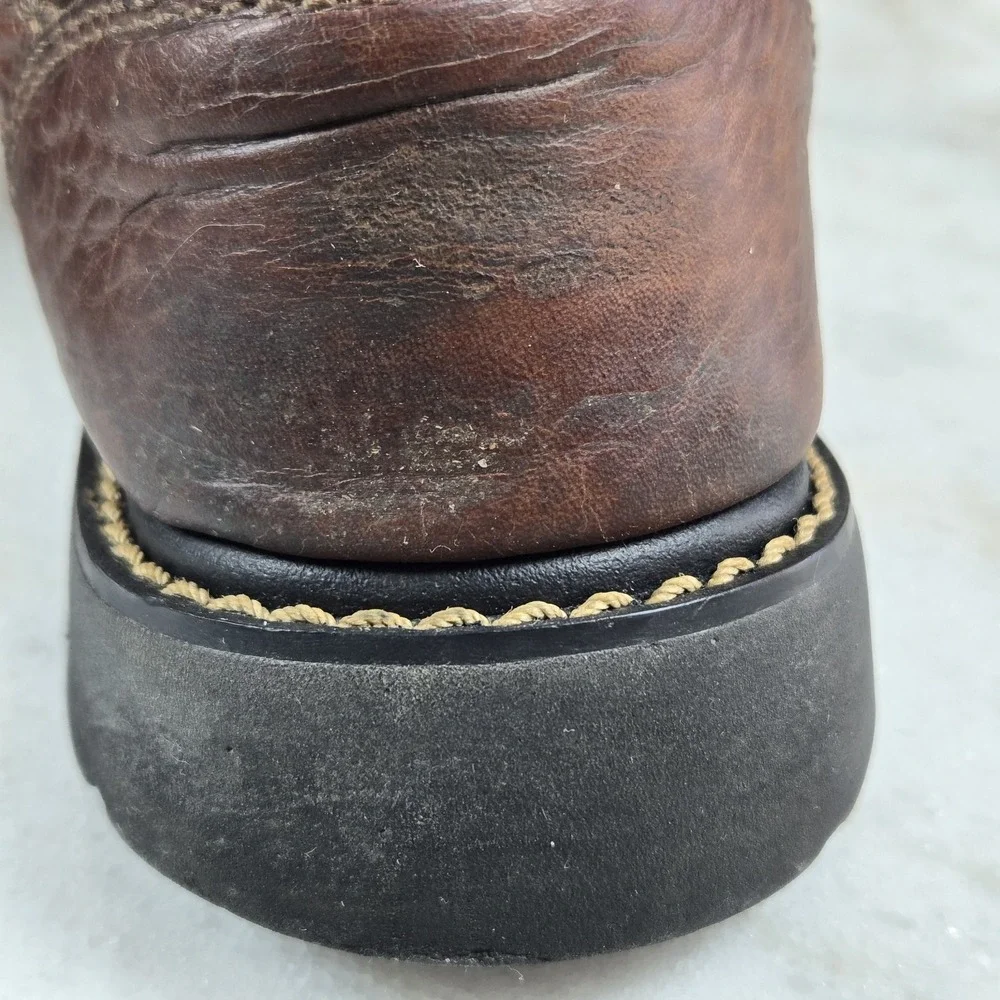 Ariat Women's Switchback US 6.5B Brown Leather Lace Up Ankle Chukka Boots #17720